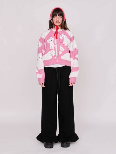 model:Molly wears size S and is 5’ 7”